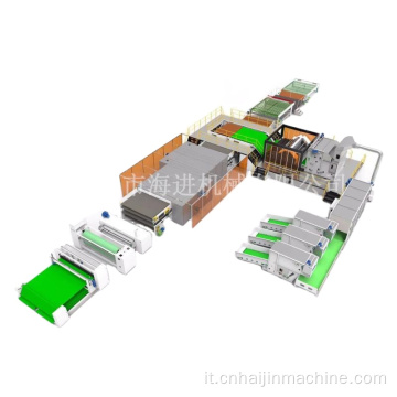 Macchinari della linea di produzione trapunta